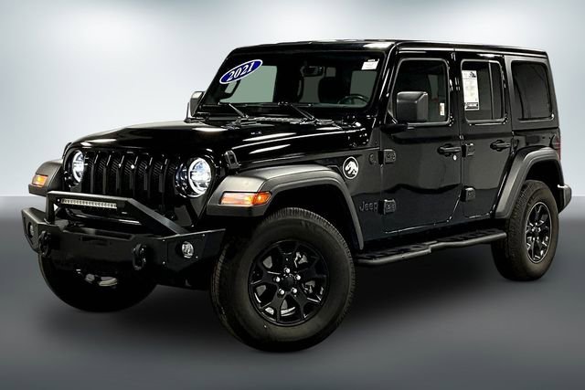 Used 2021 Jeep Wrangler Unlimited Sport AWD/4WD image 3