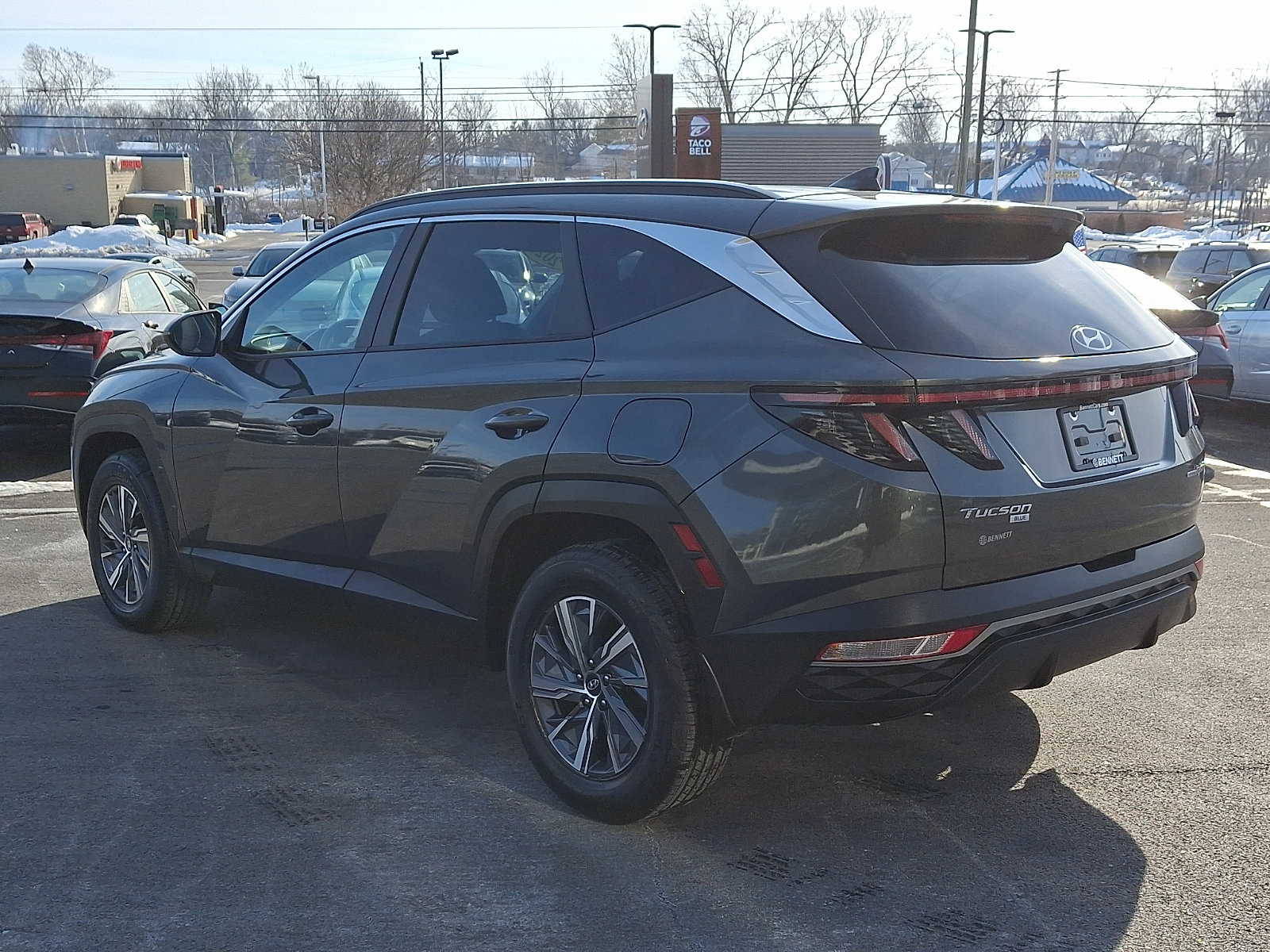 Used 2023 Hyundai Tucson Blue image 4