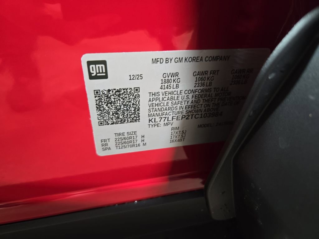 New 2026 Chevrolet Trax LS w/ LS Convenience Package FWD image 64