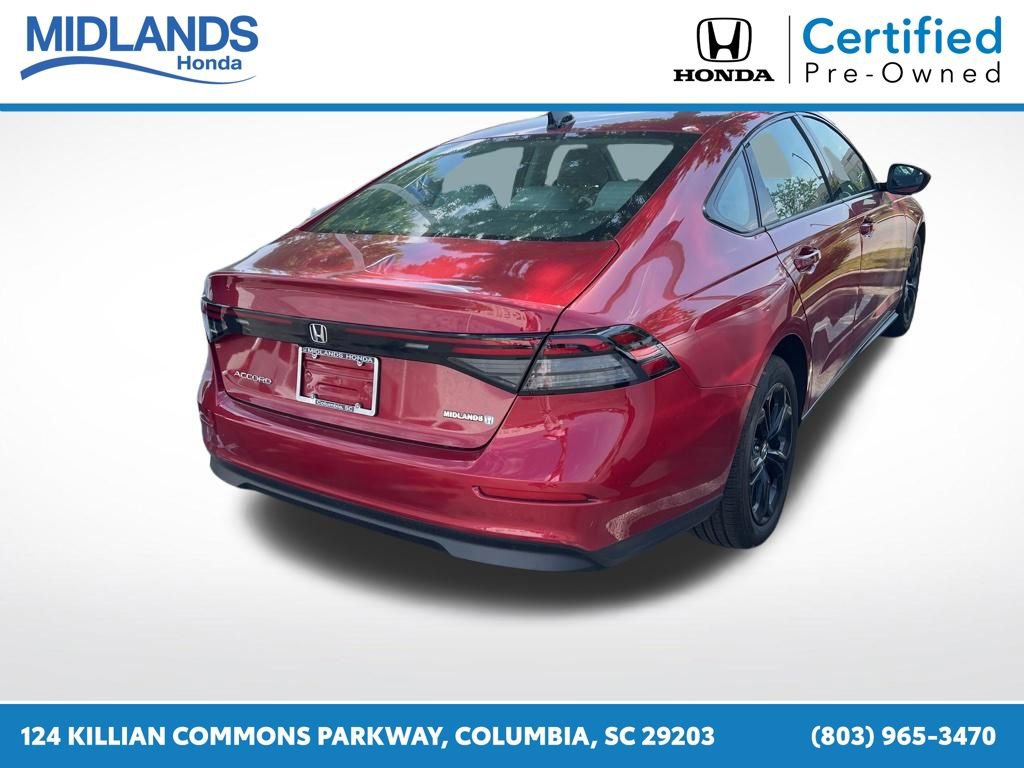 Certified 2025 Honda Accord SE image 4