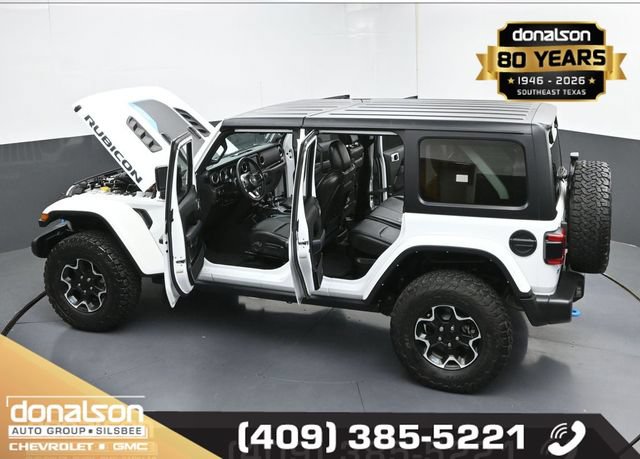 Used 2023 Jeep Wrangler Unlimited Rubicon 4xe w/ Cold Weather Group AWD/4WD image 27