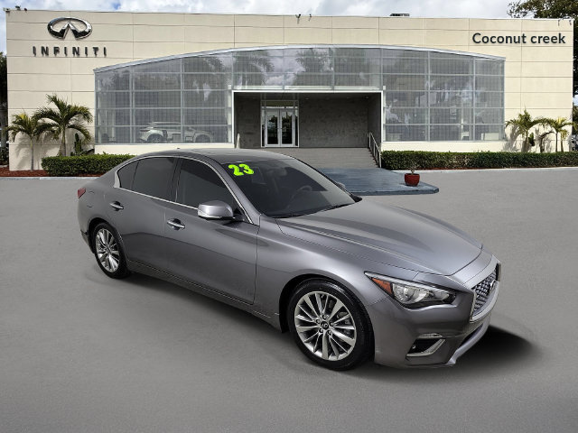 Certified 2023 INFINITI Q50 Luxe w/ Cargo Package