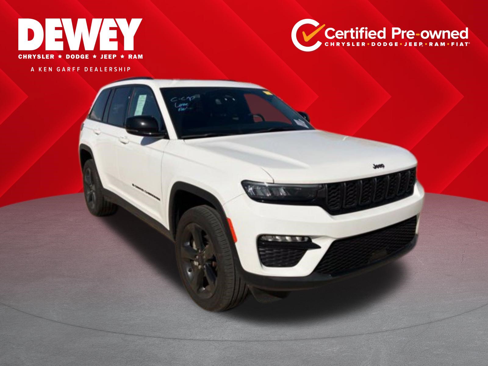 Certified 2024 Jeep Grand Cherokee Limited w/ Black Appearance Package