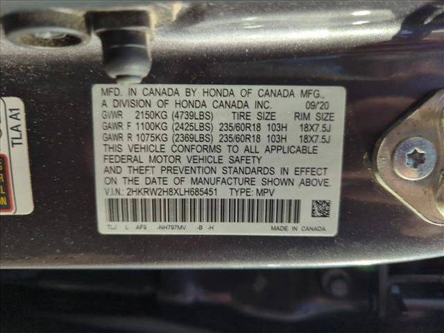 Certified 2020 Honda CR-V EX-L image 25