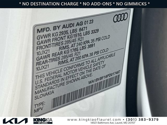 Used 2023 Audi Q8 Premium Plus AWD/4WD image 31