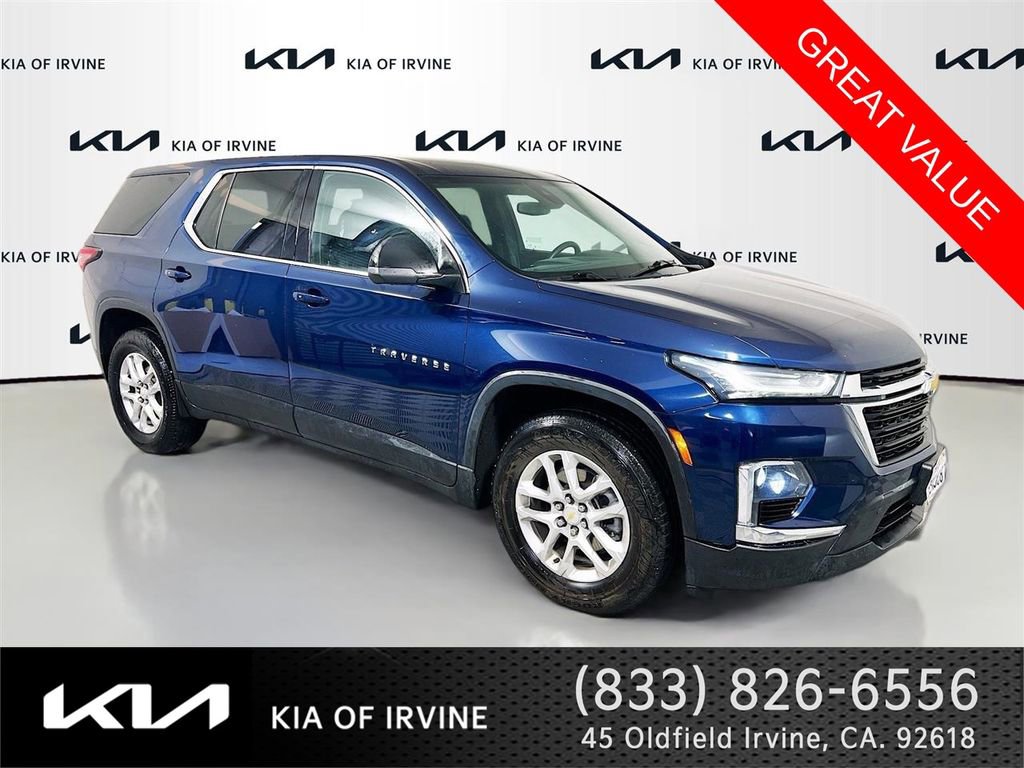 Used 2022 Chevrolet Traverse LS