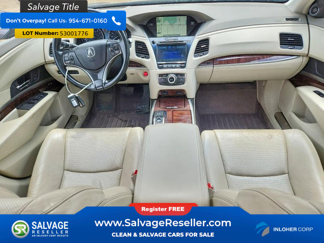 Used 2014 Acura RLX Hybrid w/ Technology Package AWD/4WD image 11