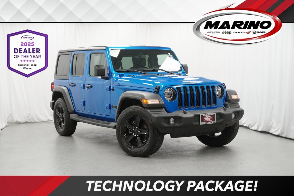 Certified 2021 Jeep Wrangler Unlimited Sport video 1