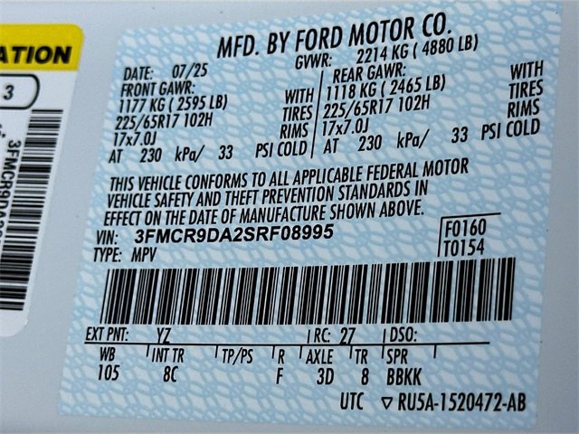 New 2025 Ford Bronco Sport Badlands w/ Badlands Tech Package image 17