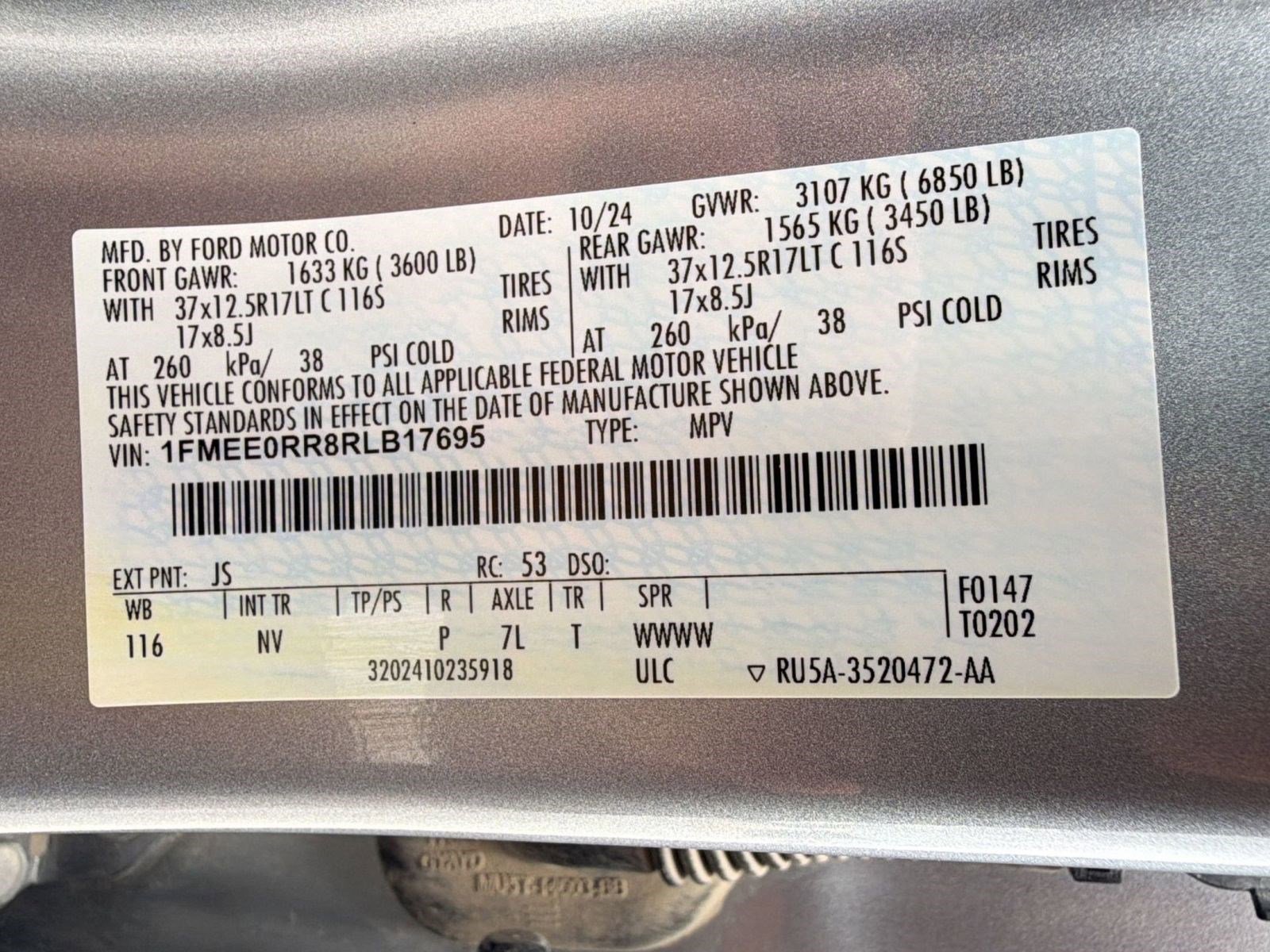 Used 2024 Ford Bronco Raptor w/ Interior Carbon Fiber Pack 6 image 20