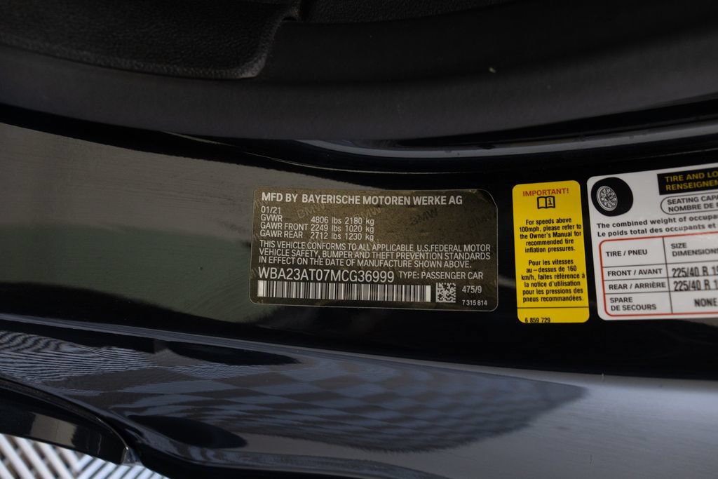 Used 2021 BMW 430i Convertible w/ Premium Package RWD image 36