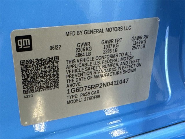 Certified 2022 Cadillac CT4 V Blackwing w/ Driver Assist Package image 28