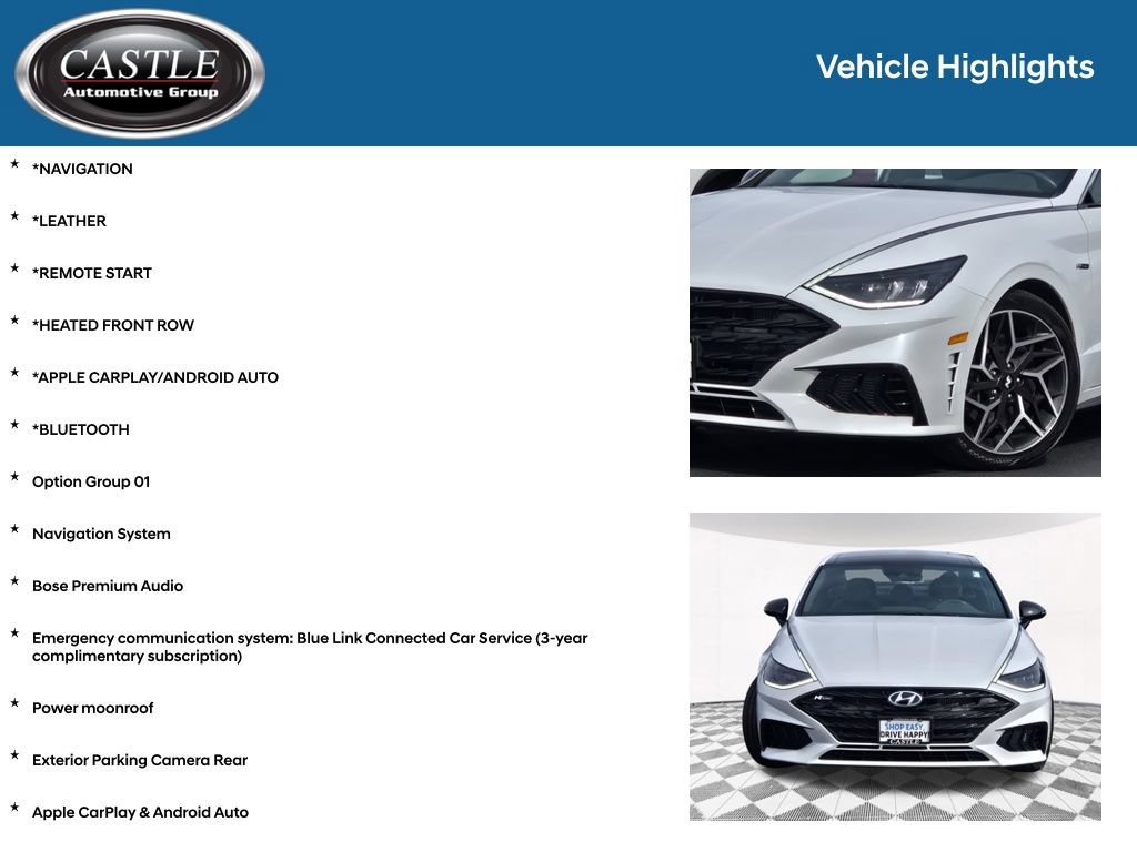 Used 2021 Hyundai Sonata N Line FWD image 3