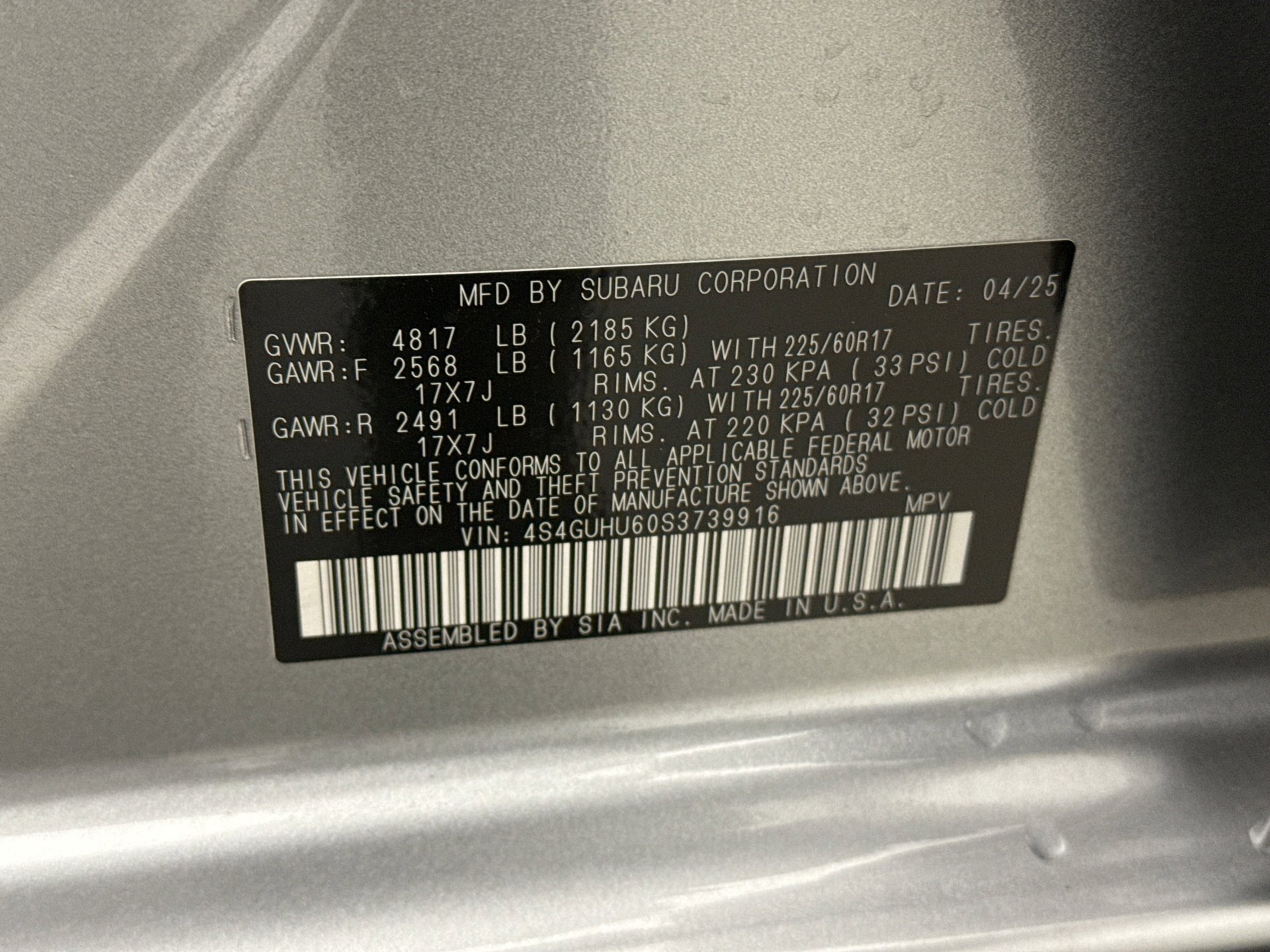 Used 2025 Subaru Crosstrek 2.5i Wilderness AWD/4WD image 25