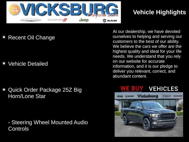 Used 2019 RAM 1500 Big Horn AWD/4WD image 19