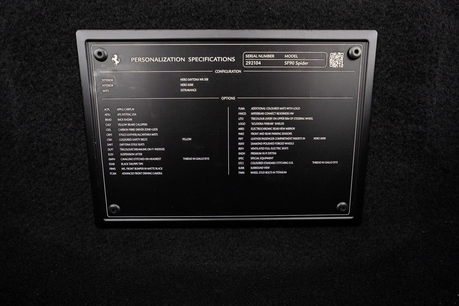 Certified 2023 Ferrari SF90 Spider AWD/4WD image 22