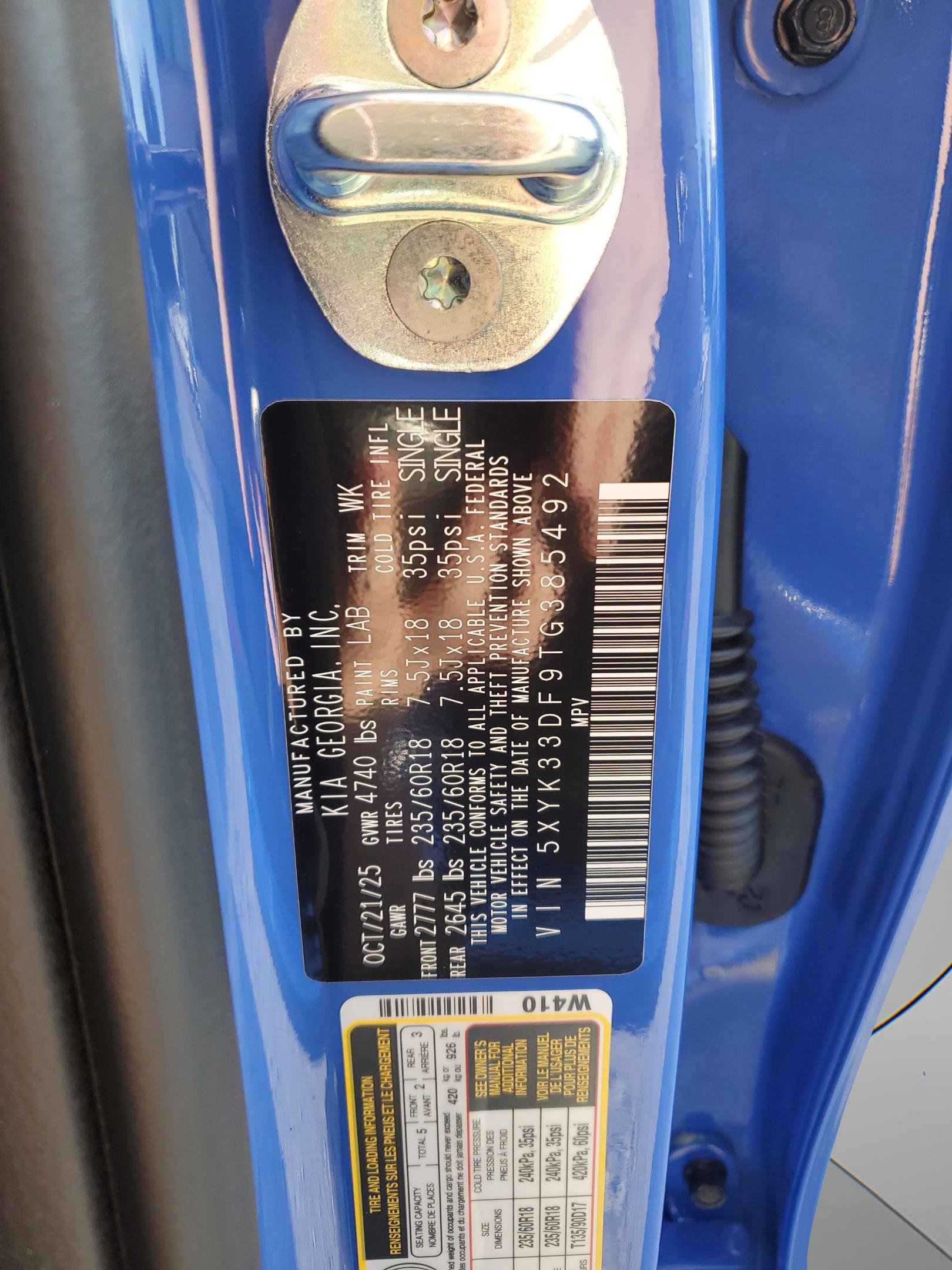 New 2026 Kia Sportage EX w/ EX Panorama Roof Package image 26