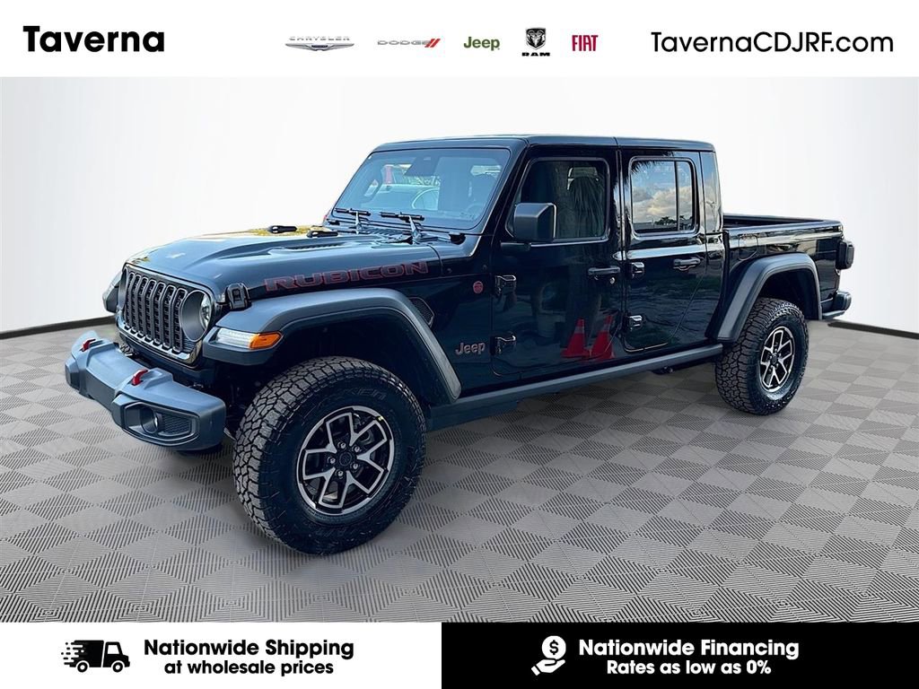 New 2026 Jeep Gladiator Rubicon w/ Steel Power Dome Hood Package