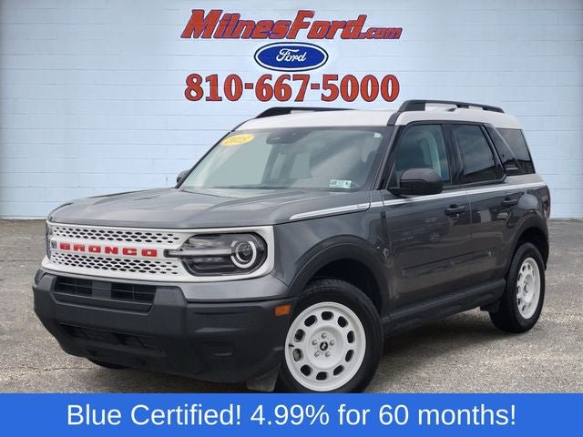 Certified 2025 Ford Bronco Sport Heritage