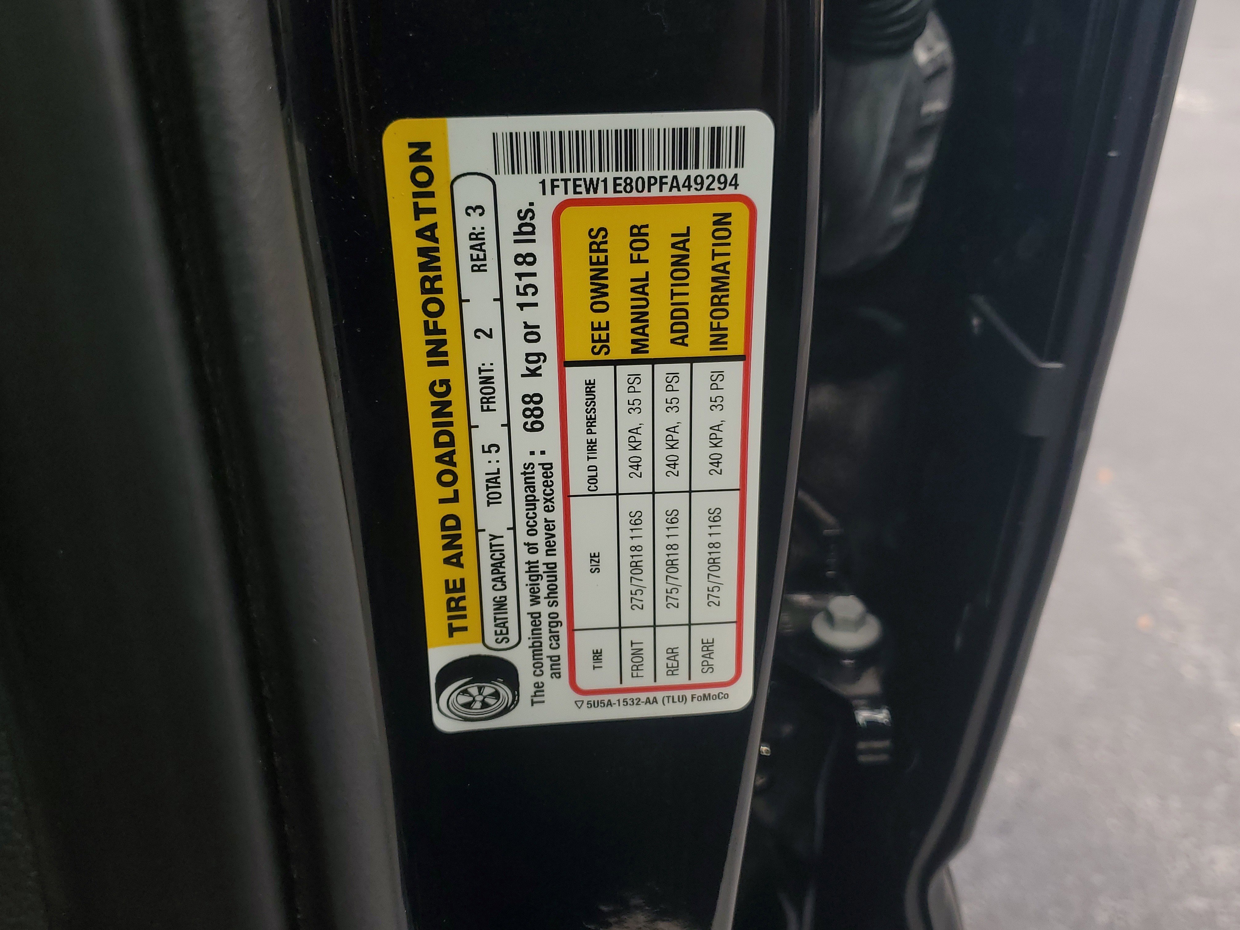 Certified 2023 Ford F150 Tremor w/ Equipment Group 402A High image 31