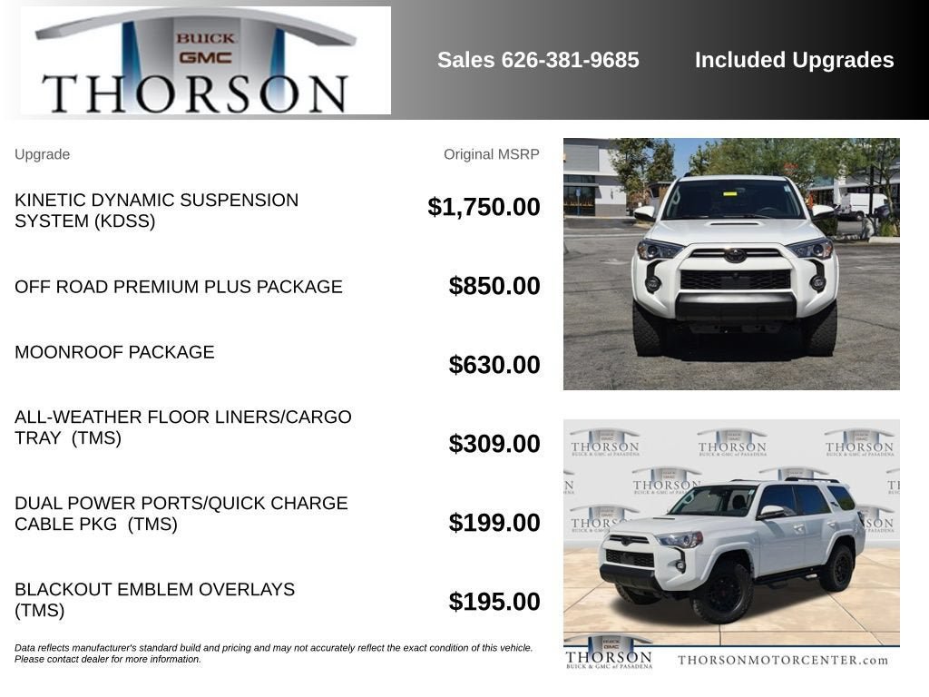 Used 2023 Toyota 4Runner TRD Off-Road Premium w/ Off Road Premium Plus Package AWD/4WD image 7