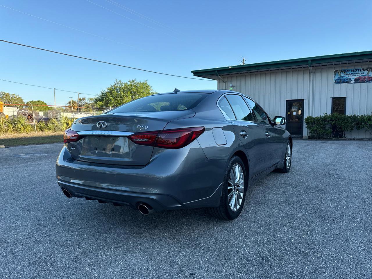 Used 2021 INFINITI Q50 Luxe w/ Seat & Sound Package image 12