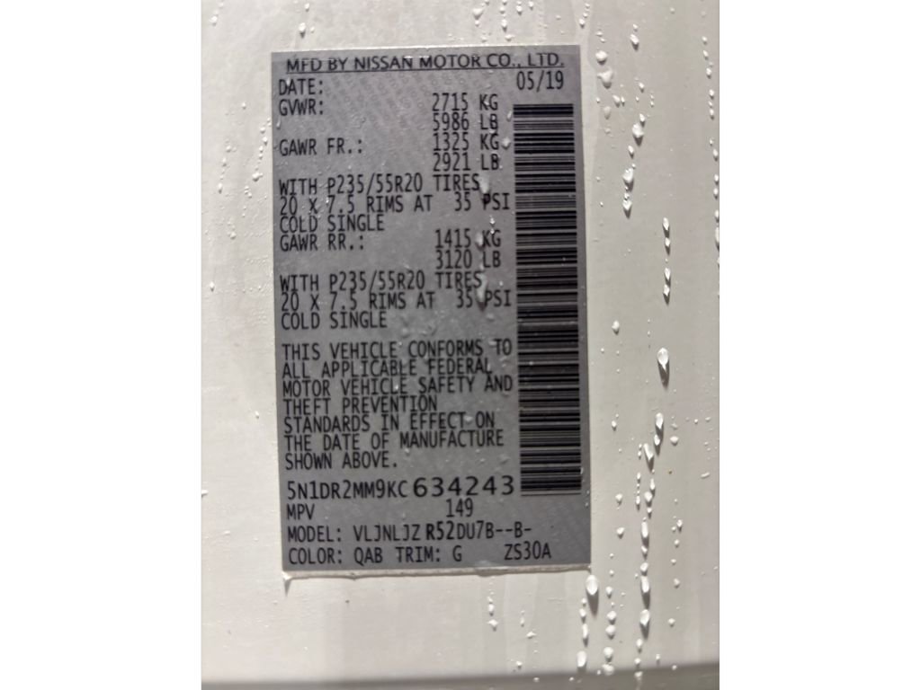 Used 2019 Nissan Pathfinder Platinum image 18