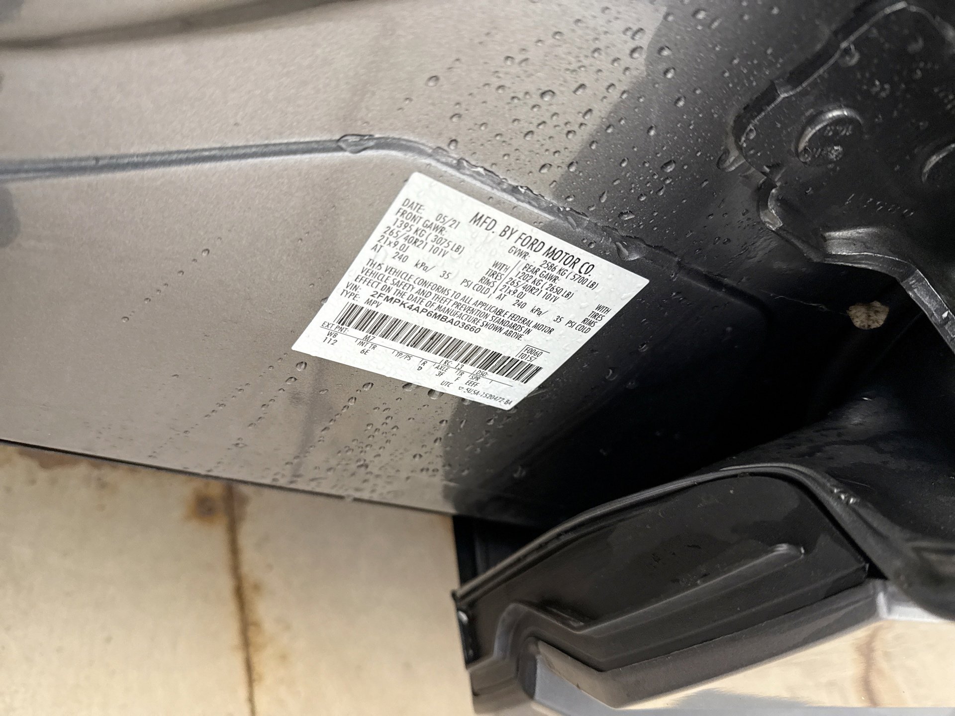 Used 2021 Ford Edge ST w/ Equipment Group 401A image 10