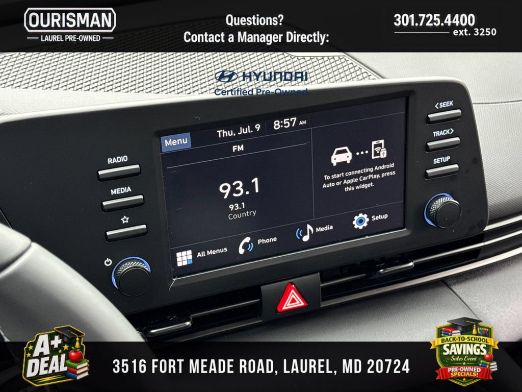 Certified 2025 Hyundai Elantra Sport FWD image 11
