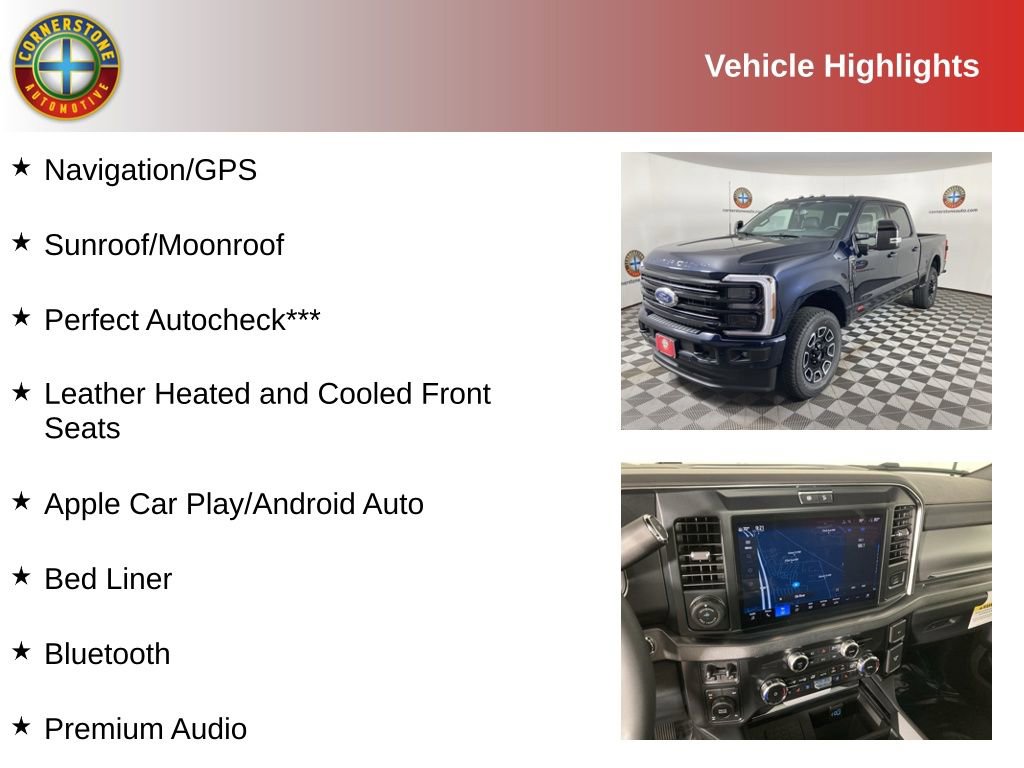 Used 2025 Ford F350 Platinum image 2