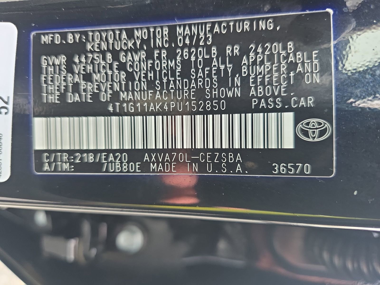 Used 2023 Toyota Camry SE image 33