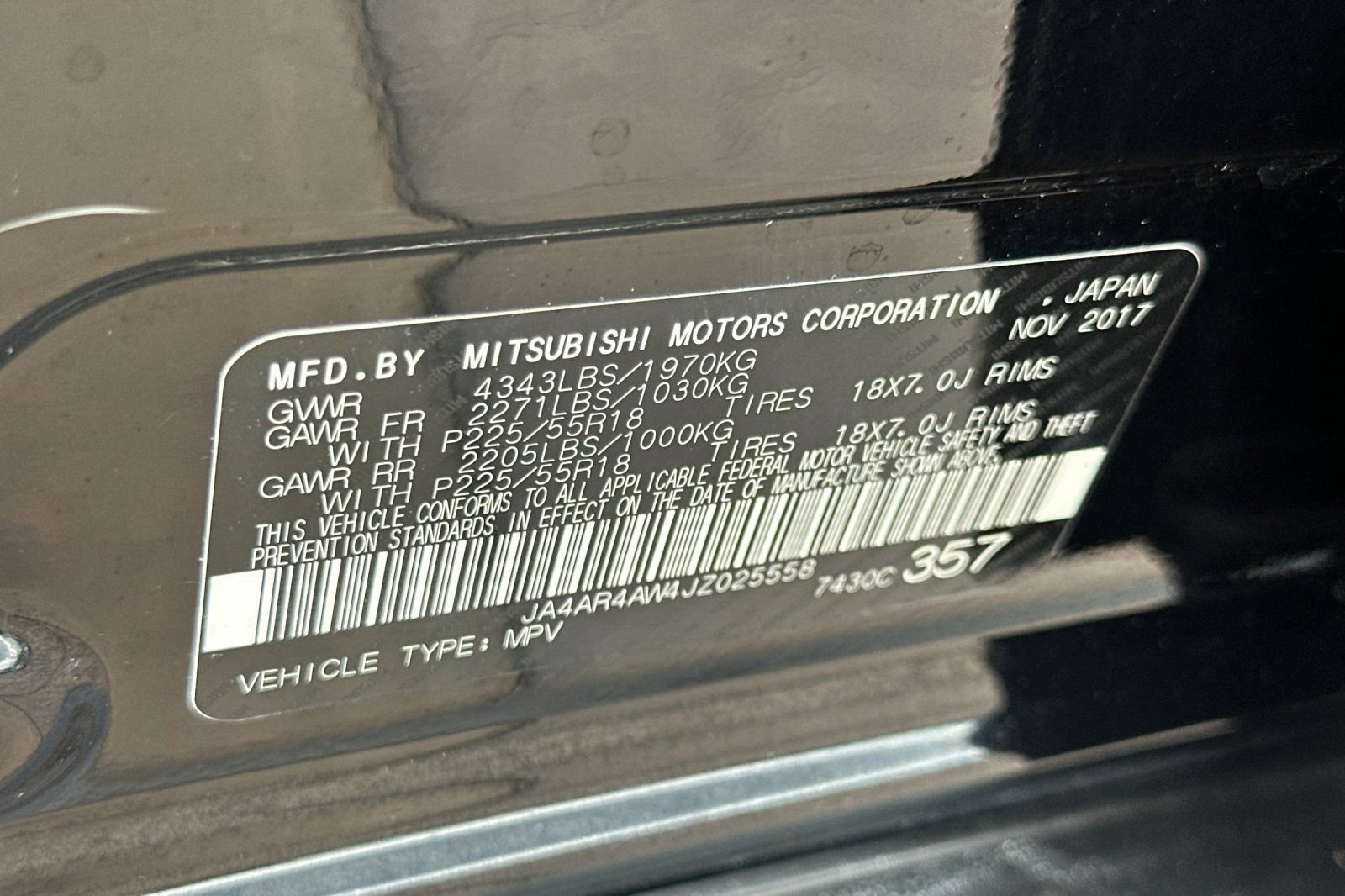 Used 2018 Mitsubishi Outlander Sport SEL AWD/4WD image 34