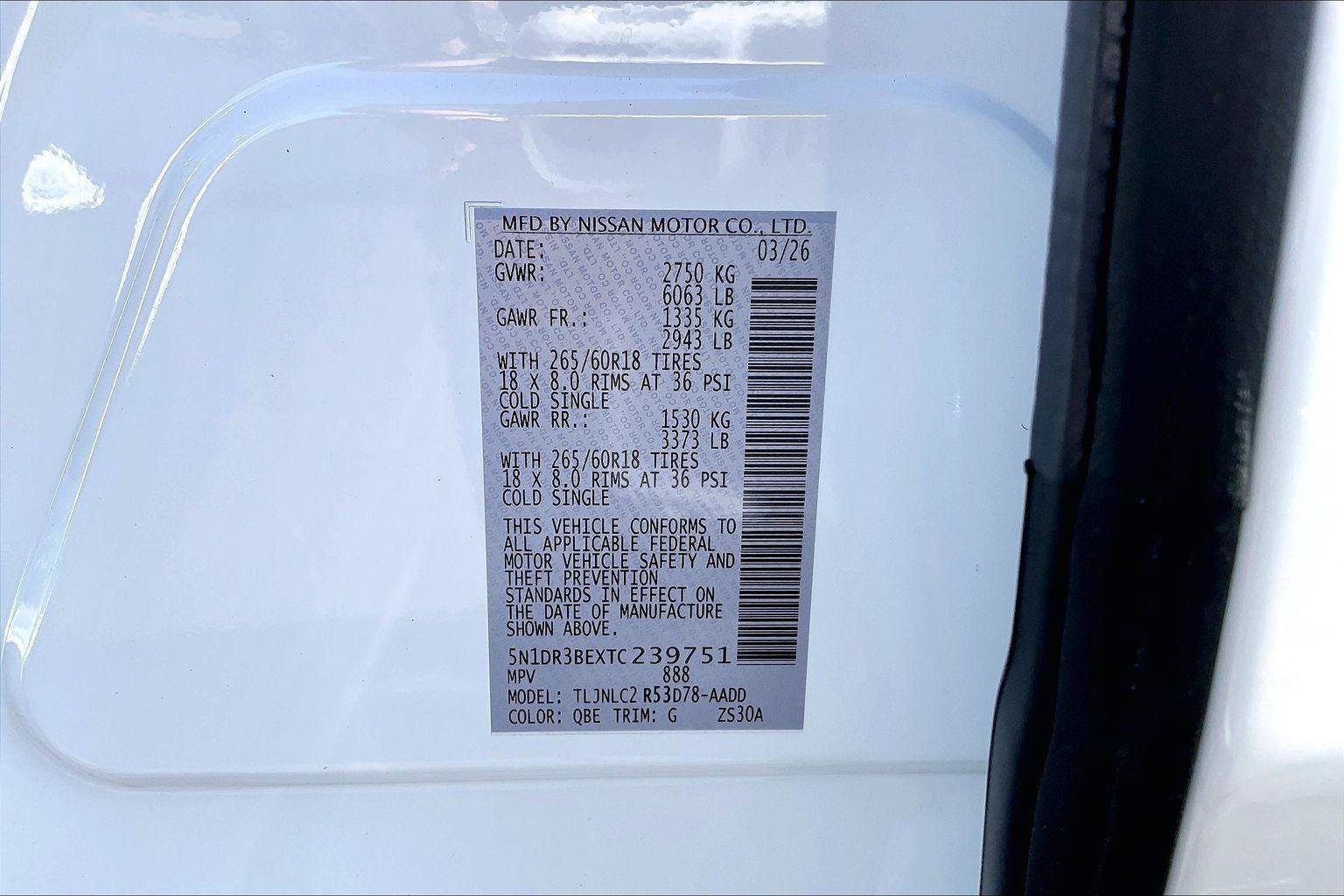 New 2026 Nissan Pathfinder Rock Creek AWD/4WD image 14