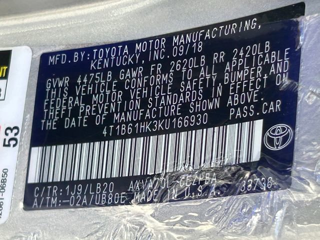 Used 2019 Toyota Camry XSE image 38