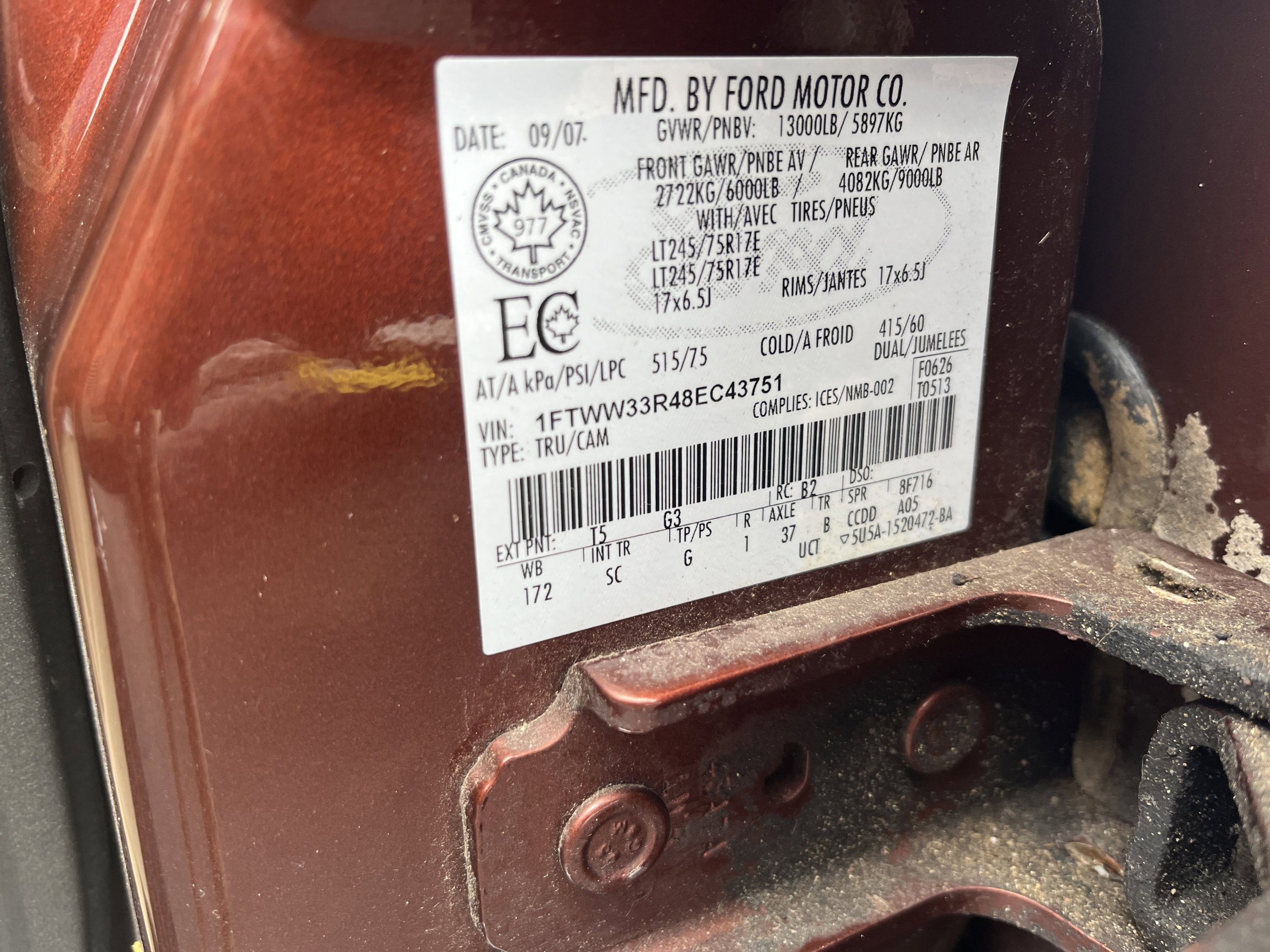 Used 2008 Ford F350 King Ranch image 19