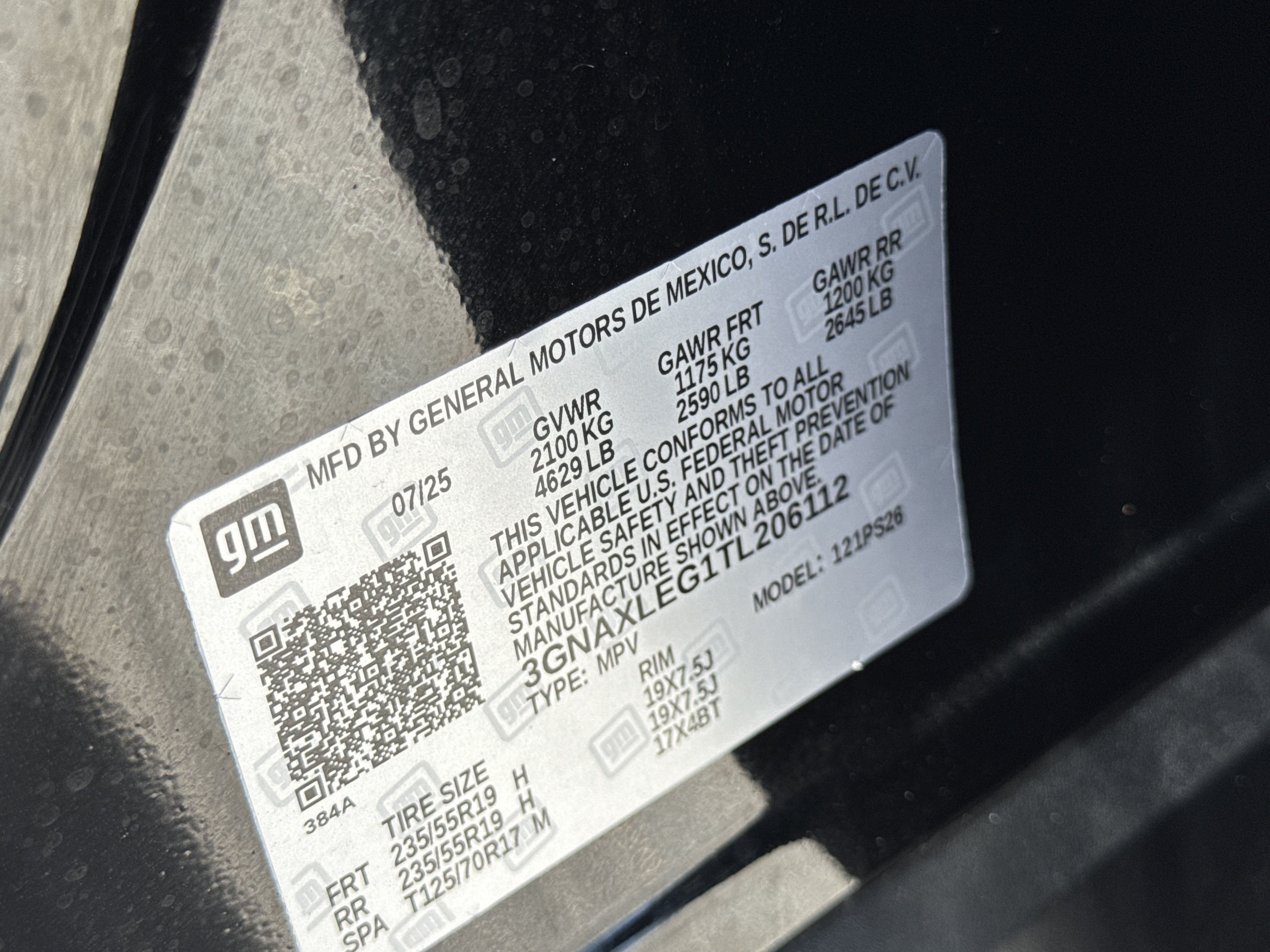 Certified 2026 Chevrolet Equinox RS w/ Convenience Package III FWD image 35