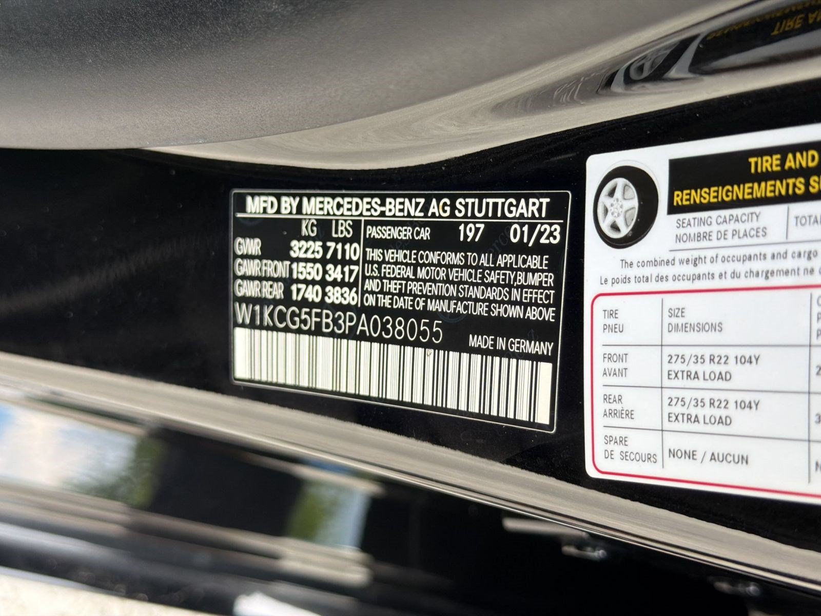 Certified 2023 Mercedes-Benz EQS AMG 4MATIC image 24