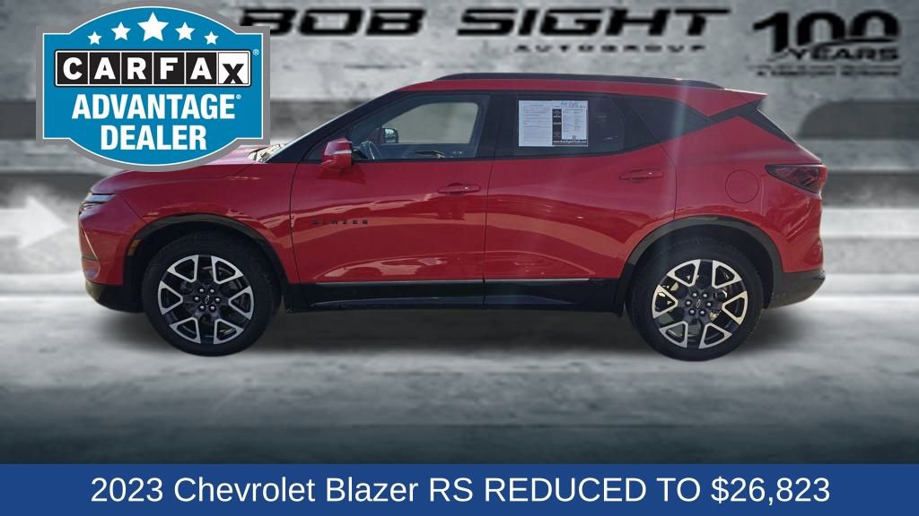 Used 2023 Chevrolet Blazer RS video 3