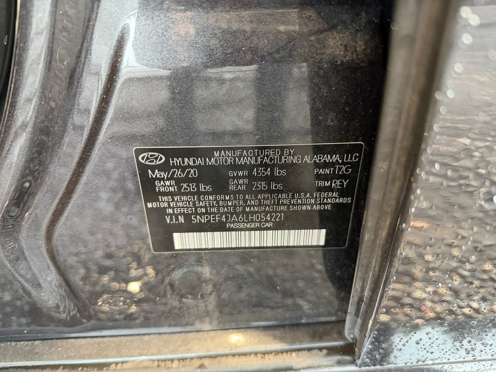 Used 2020 Hyundai Sonata SEL w/ Premium + Sunroof Package FWD image 36