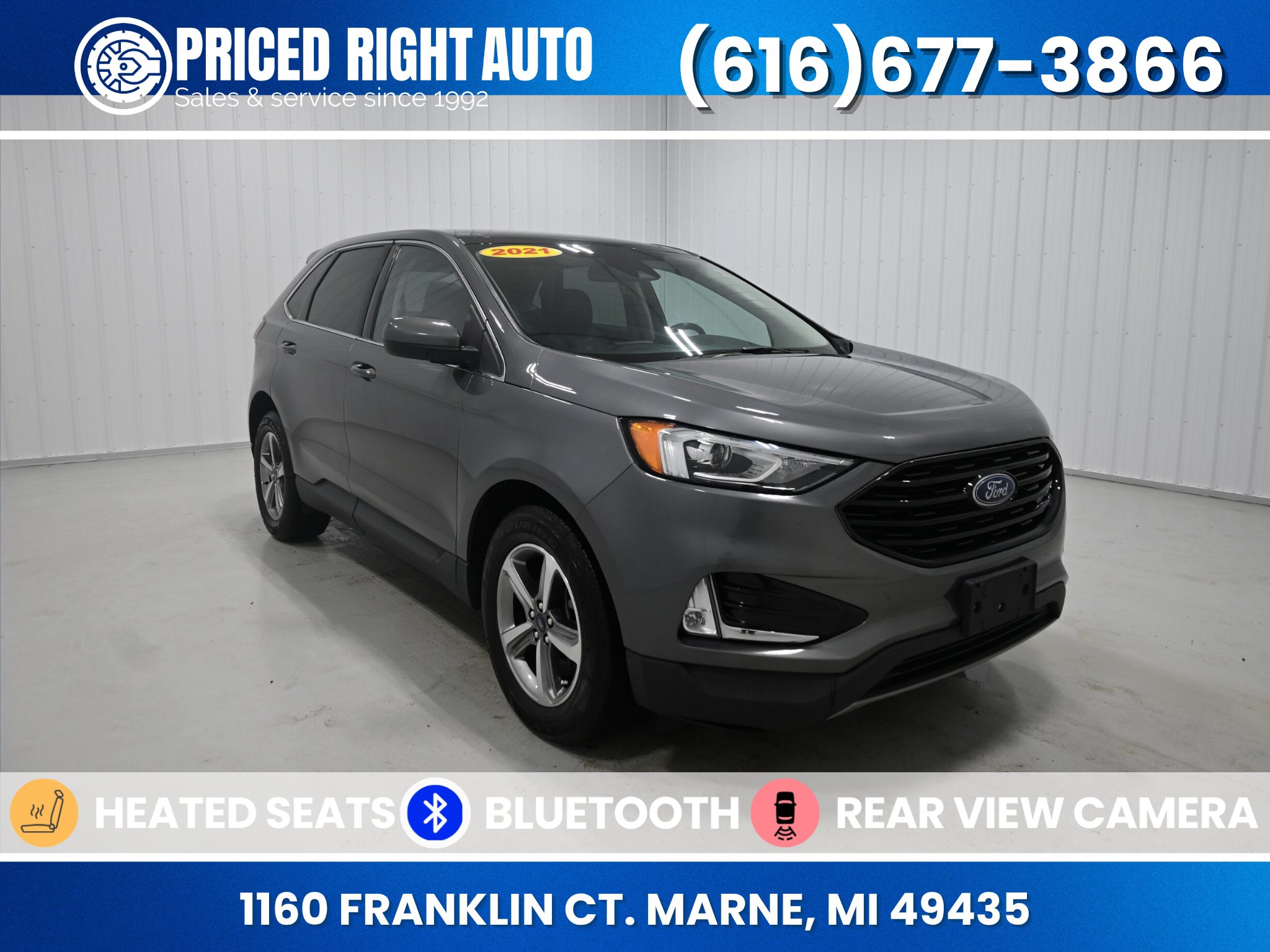 Used 2021 Ford Edge SEL w/ Convenience Package