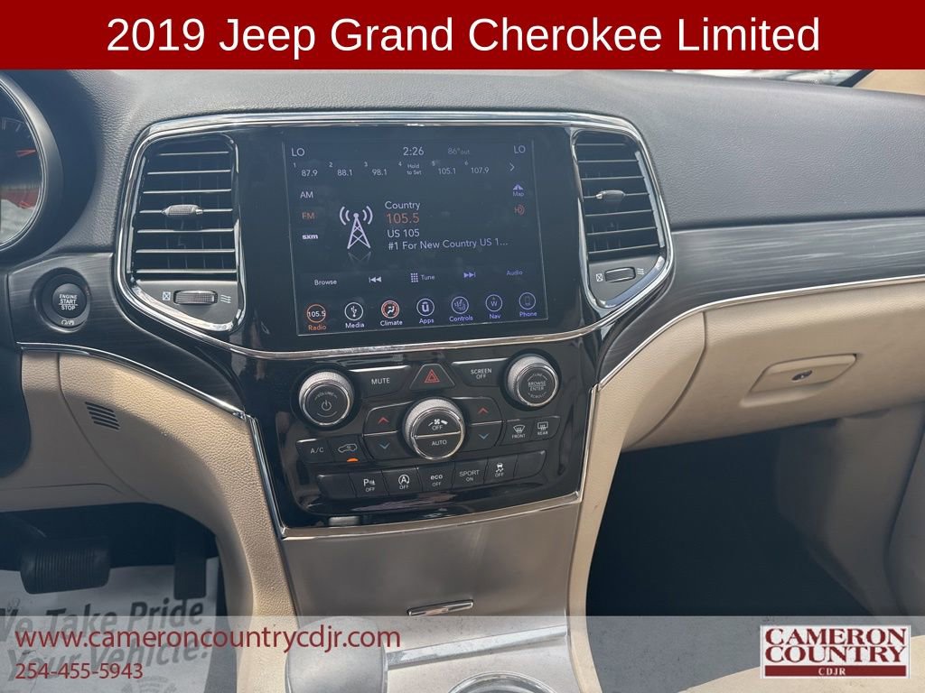 Used 2019 Jeep Grand Cherokee Limited RWD image 11