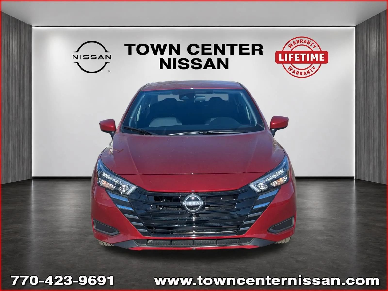 New 2025 Nissan Versa SV w/ Trunk Package FWD image 3