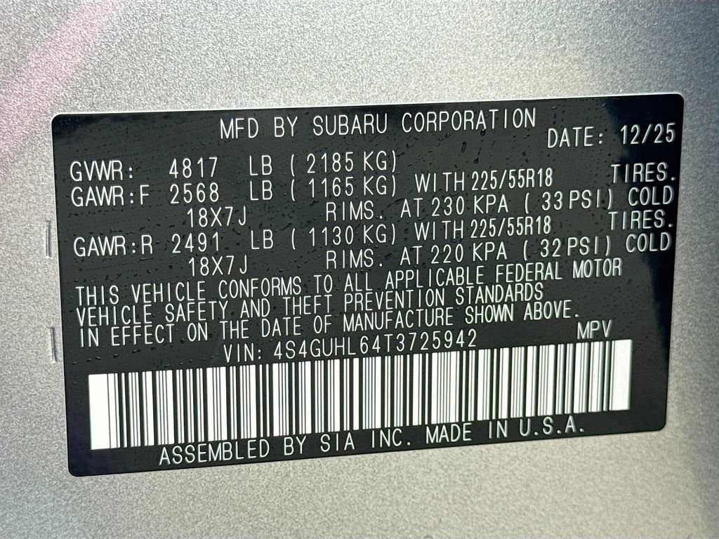 New 2026 Subaru Crosstrek 2.5i Limited w/ Crosstrek Mirror Package image 39