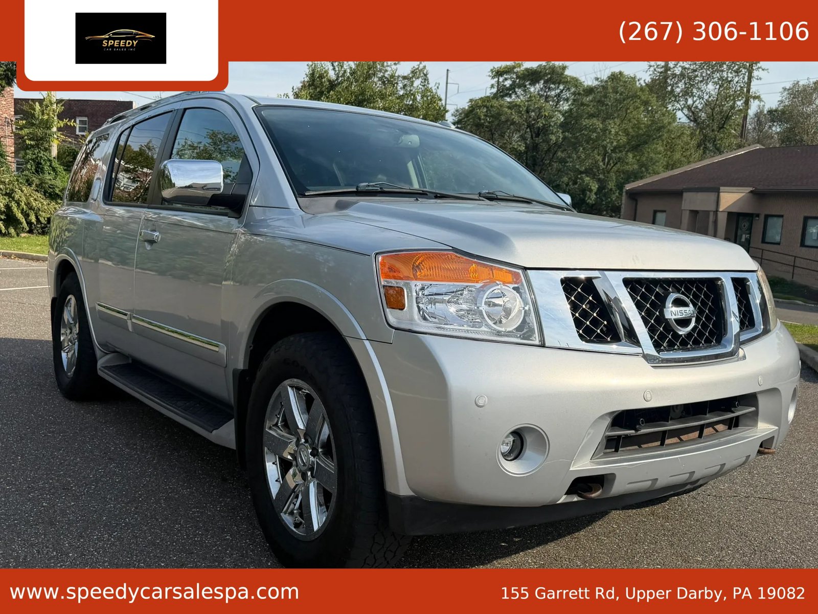 Used 2011 Nissan Armada Platinum w/ 2nd Row Captain Seat Pkg AWD/4WD image 1