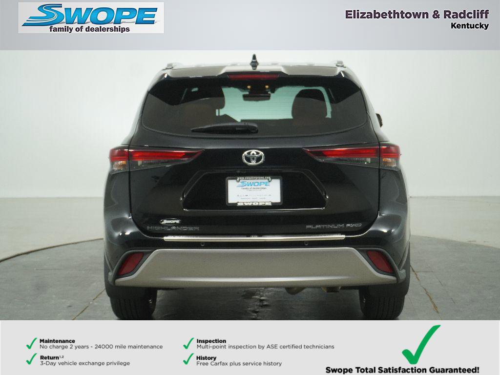 Used 2024 Toyota Highlander Platinum AWD/4WD image 4