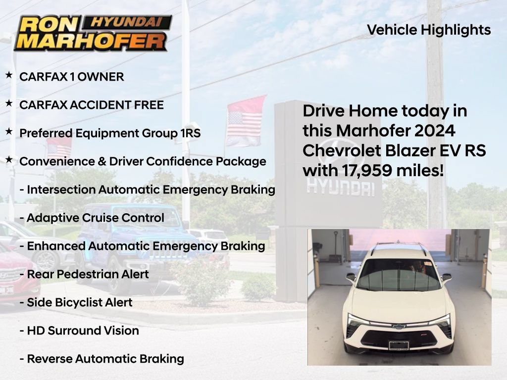 Used 2024 Chevrolet Blazer EV RS AWD/4WD image 8
