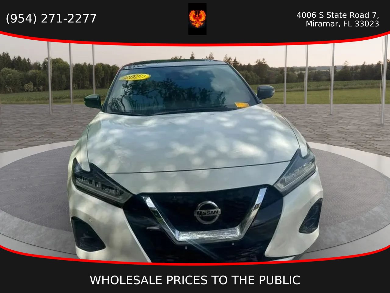 Used 2020 Nissan Maxima SR w/ Sport Mat Group FWD image 2