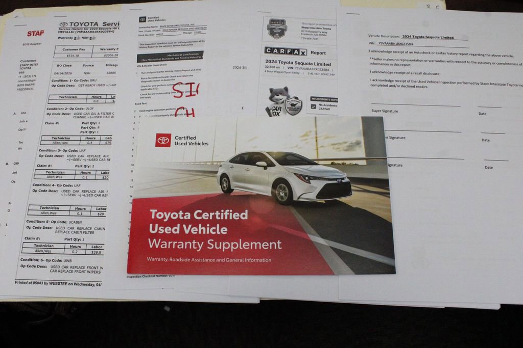 Certified 2024 Toyota Sequoia Limited image 33