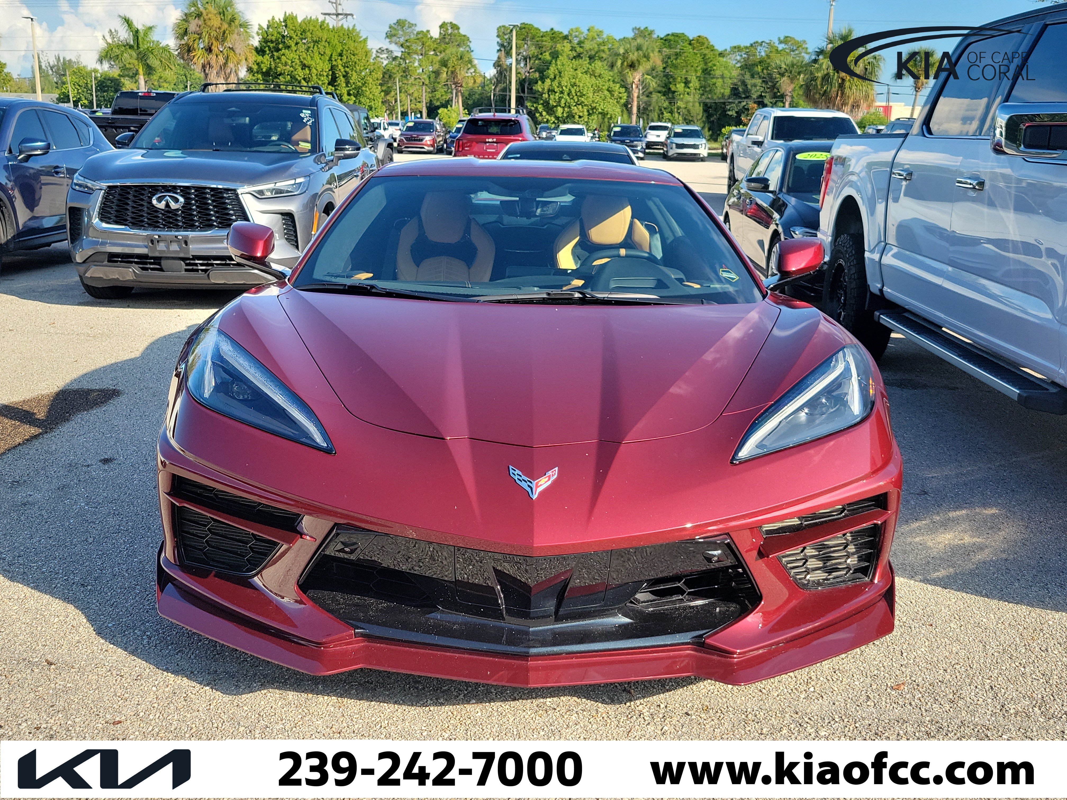 Used 2020 Chevrolet Corvette Stingray Premium Cpe w/ 3LT Preferred Equipment Group RWD image 2