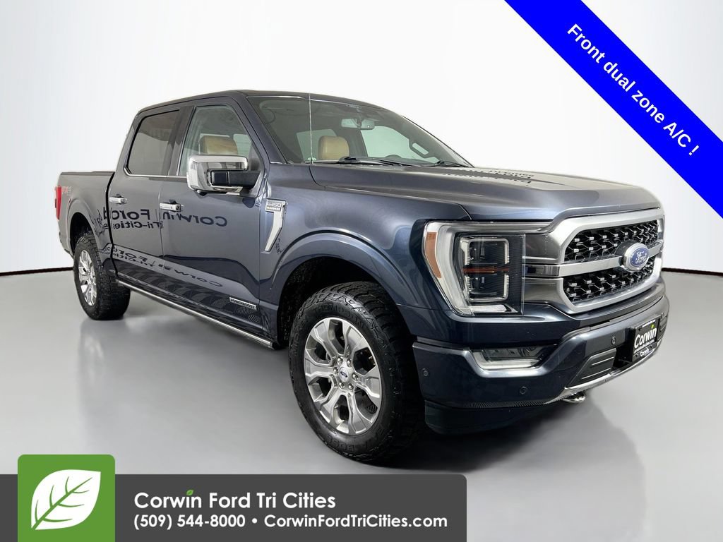 Used 2021 Ford F150 Platinum w/ FX4 Off-Road Package AWD/4WD image 1